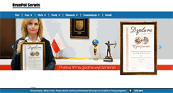 Desktop Screenshot of brunpolserwis.pl