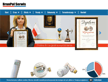 Tablet Screenshot of brunpolserwis.pl